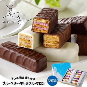 白色恋人美冬巧克力夹心威化饼干日本进口北海道零食女神节礼物