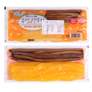 韩国进口小菜寿司萝卜条小包装紫菜包饭牛蒡条组合韩式料理食材
