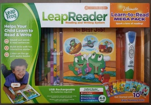 香港带回leapfrog leapreader 系列跳跳蛙点读笔套装含10本书