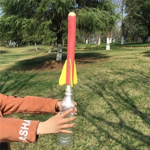 小学生科技制作DIY空气火箭自制发明喷气式航模科学实验物理教具