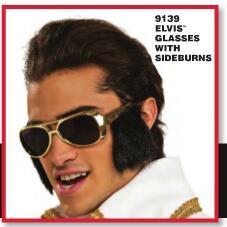 成人猫王太阳眼镜2款 Adult Elvis Glasses