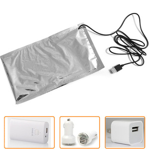 户外野餐包加热片适用防水牛津布USB加热包配件保温袋发热片供电