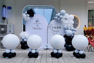 无锡江阴活动开业商场布置节日装饰门头上门气球背景场景周年庆典