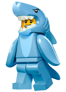 LEGO 乐高 人仔抽抽乐 71011 十五季 15季 #13 鲨鱼人 原封未拆