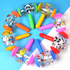 小号卡通充气锤子 充气小锤 小棒槌 带铃铛 幼儿园玩具活动小礼品