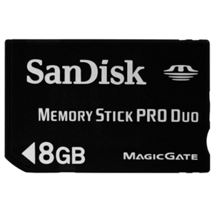 原装SANDISK 正品PSP记忆棒 索尼相机 8G 内存卡 MS卡 记忆卡