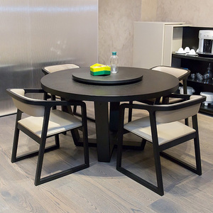 圆桌意式简约现代餐椅实木扶手家庭书房办公书椅子北京家具定做