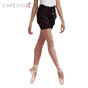 Capezio 卡培娇 芭蕾舞蹈热身桑拿裤 弹力裤脚短裤  10110