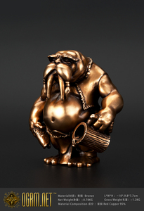 奥格瑞玛 新品 青铜摆件 手办 玩偶 BRO-L0337 魔兽世界海象人