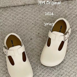 J M 0371米色 博肯鞋 儿童鞋 （不退不换）