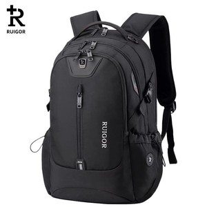 瑞戈商务双肩包男大容量背包小型旅行包瑞士书包15.6寸电脑包男士