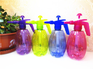 透明浇花喷壶压力家庭园艺通用淋花浇水壶小型家用种花工具气压式