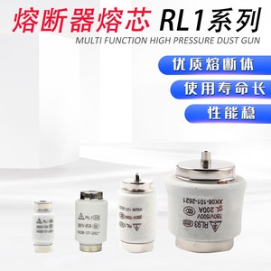螺旋式熔断器RL1-15陶瓷熔芯子6A15A60A100A200A老式保险丝管380V
