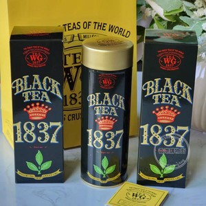 香港代购直邮新加坡Tea WG新加坡1837红茶 茶叶袋装茶包罐装