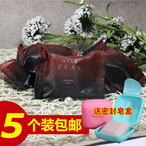 韩国HERA赫拉ZEAL香水皂正品植物郁香美容皂洗脸皂沐浴蝴蝶结香皂