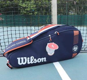 威尔胜wilson 3支装网球包法网限量版双肩包男女款运动包大容量