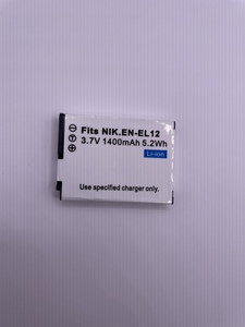 适用尼康EN-EL12电池 B600 S6200 S6300 S8200 S9500 s9600 s9200