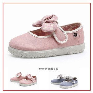 韩国代购VICTORIA维多利亚儿童女生布鞋宝宝软底日常单鞋1051131