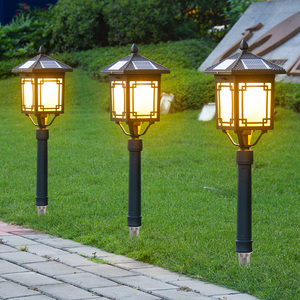 太阳能灯户外庭院灯家用室外景观花园别墅LED防水草地插式草坪灯