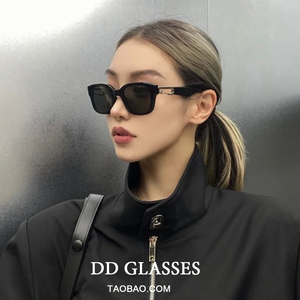时尚韩版gm墨镜女潮复古个性网红拍照造型ins风防紫外线太阳眼镜