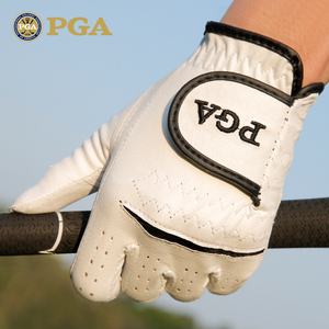 美国PGA 高尔夫手套 男士真皮手套 小羊皮加超纤皮 左右单只双手