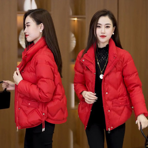 网红棉袄女冬季新款棉衣今年流行漂亮短款时尚小棉服修身显瘦外套