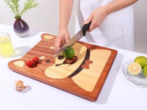 柴犬造型砧板可爱创意柴犬菜板乌檀木砧板防霉厨房切菜板水果砧板