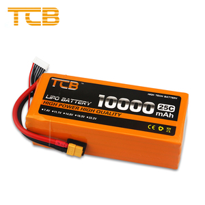 TCB航模锂电池10000mAh6S25C60C35C遥控飞机车船玩具配件厂家直销