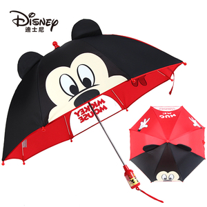 迪士尼儿童雨伞男孩幼儿园小学生男童透明卡通2岁3岁米奇宝宝小伞