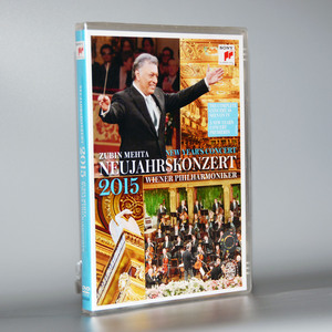 原装正版碟片交响乐视频2015年维也纳新年音乐会DVD古典演奏光盘