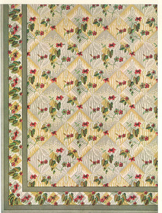 C807【美国】19世纪末地毯花纹图案设计素材网传电子图库