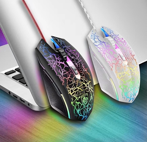 润达新品 德意龙DY-A1有线发光炫光游戏鼠标 台式机笔记本通用