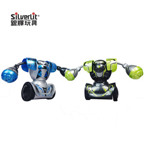 银辉遥控拳击对战机器人智能铁机甲双人格斗打架男孩电动儿童玩具