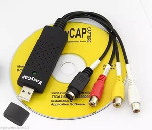 热卖USB采集卡 一路采集卡 Easycap视频采集棒 音视频采集卡单路
