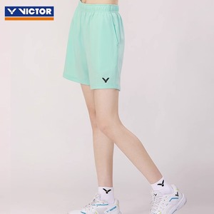 新款victor胜利羽毛球服女款短裤威克多夏季女士透气运动速干裤子