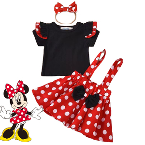 六一节宝宝米妮公主裙米奇cos服幼儿园儿童迪士尼米老鼠表演服装