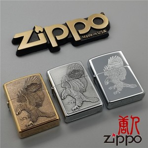 唐人ZIPPO正品 1998年H8月铜/1999年F6月/97A铬 巴雷特哈雷攻击鹰