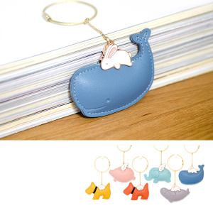 「包邮」八门虫社可爱卡通动物造型汽车钥匙扣包挂圈链韩国女礼物