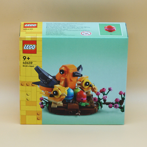 LEGO乐高40639欢喜鸟巢报喜鸟窝男女儿童益智拼装积木摆件玩具