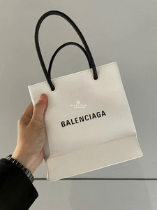 6折 糖果香港代购 Balenciaga 巴黎世家 字母logo拉链手提包包