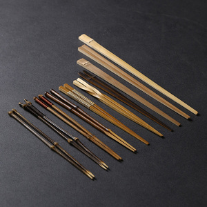 竹筷天然无漆原竹筷子创意中式家用实木环保高档防滑尖头复古餐具