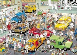 荷兰进口拼图现货jumbo卡通系列150片500片儿童成人益智减压玩具
