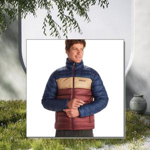 美国代购MARMOT土拨鼠羽绒服专柜正品男保暖冬季商务外套