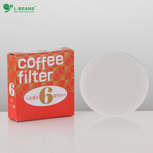 台湾 摩卡壶滤纸 6号丸型滤纸 意式咖啡圆形滤纸
