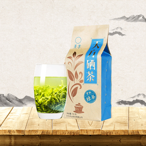 2024春茶雨前高山安徽绿茶天方茶叶150g一级硒茶浓香型袋装口粮茶
