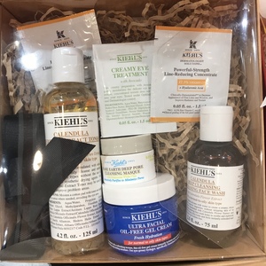 科颜氏Kiehl's护肤套装中样控油高保湿金盏花爽肤水 面膜 洗面奶