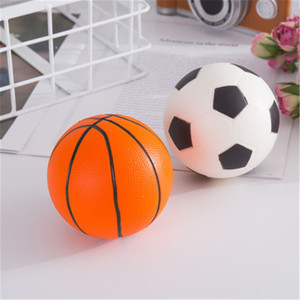 10cm玩具球PU发泡实心海绵球小软球弹力球儿童球篮球周边产品模型