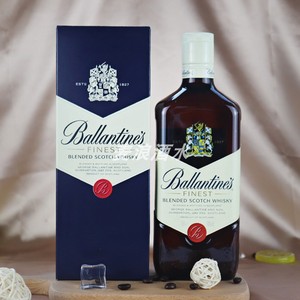 洋酒 百龄坛特醇苏格兰威士忌 BALLANTINE’S 英国原装进口 700ml