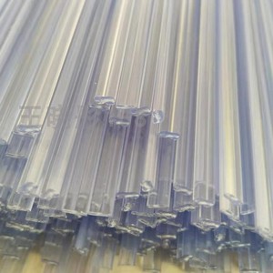 PVC透明双股焊条聚氯乙烯透明焊条塑料修补焊条PP PE PVC塑料胶棒
