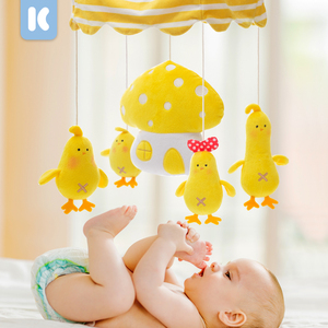 卡拉梦新生婴儿床铃床头挂铃音乐旋转0-1岁宝宝益智安抚玩具摇铃